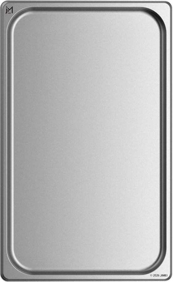 American-Style Rolled Edge GN 1/1 · 20 mm Top view