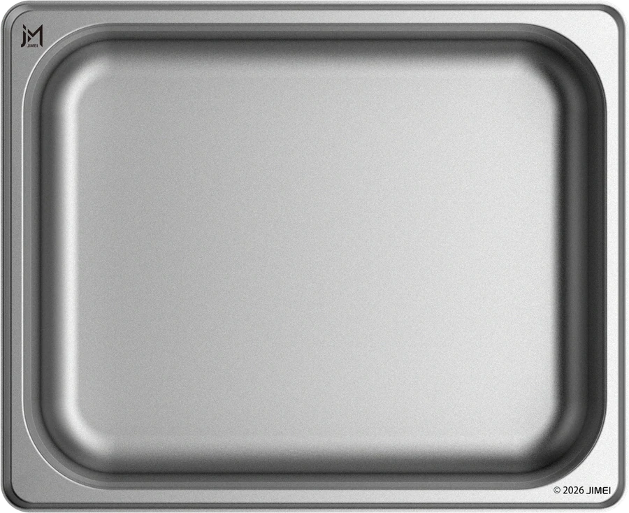 American-Style Anti-Jam GN 1/2 · 100 mm Top view